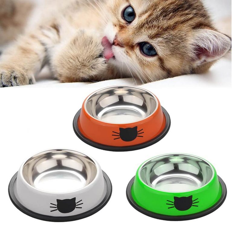 KittyPro Cat Food and Water Bowl