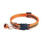 Buy orange Reflective Adjustable Collar for cat or puppy in Kenya on spawtive