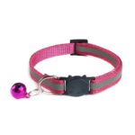 Buy rose red Reflective Adjustable Collar for cat or puppy in Kenya on spawtive