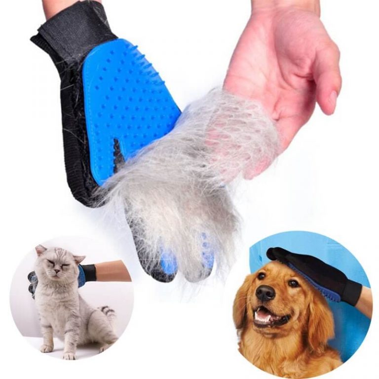 Pet Grooming Deshedding and Massage Glove for removing excess fur in cats and dogs buy online in Kenya