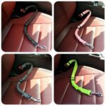 Car Seat Belt Dog Seat Belt Dog Leash Vehicle Belt Adjustable Cushioning Elastic Reflective Safety Rope for Dog Cat in Kenya