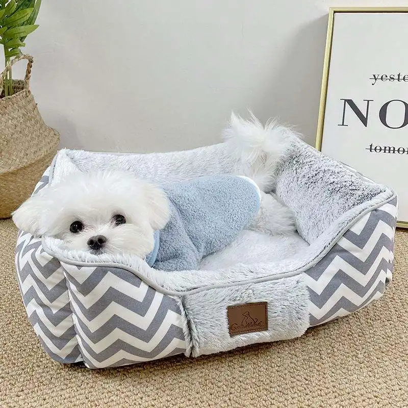 Lala Fleece Comfortable Dog Bed Lala Fleece Comfortable Dog Bed at Petsasa petstore