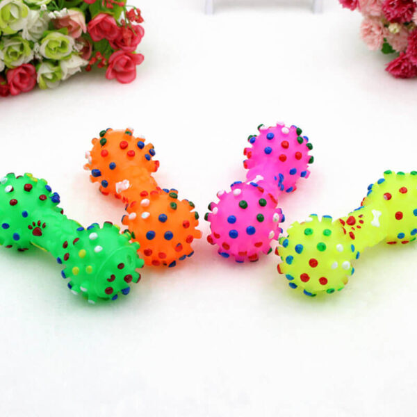 Pet-Dog-Cat-Puppy-Sound-Polka-Dot-Squeaky-Toy-Rubber-Chewing-Dog-Toy-In-kenya-SPawtive.co.ke