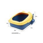 Anti-Splash Open Cat Litter Box + Free Litter Scoop Petsasa Kenya