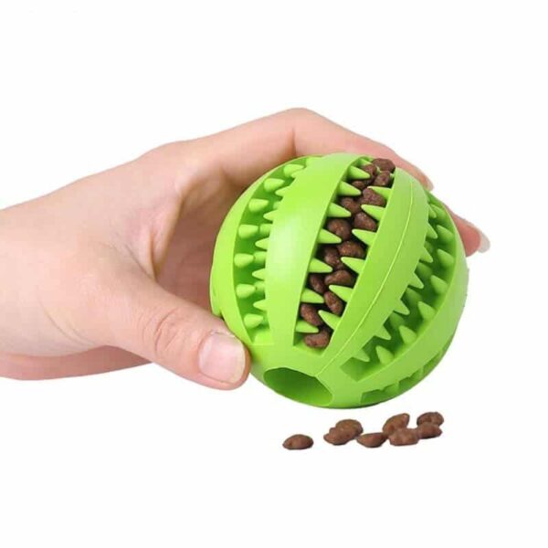 Interactive Chew Teeth Cleaning Treat Ball Toy for Dog in Kenya