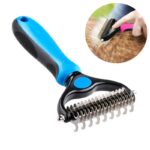 Buy Pet Hair Removal Detangler Comb for Dogs Cat Double sided Brush in kenya