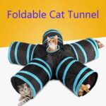 PetSasa Collapsible 5-Way Tunnel Play Pet Cat Indoor outdoor Toy in kenya