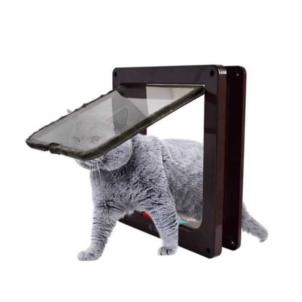 Buy 4 Way Lockable Cat & Dog Pet Flap Door in Kenya on Petsasa