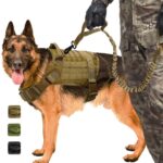 Military Tactical Bungee Elastic Dog Leash in kenya-Working-Dog-Nylon-Bungee-Leash-Lead-Training-Running