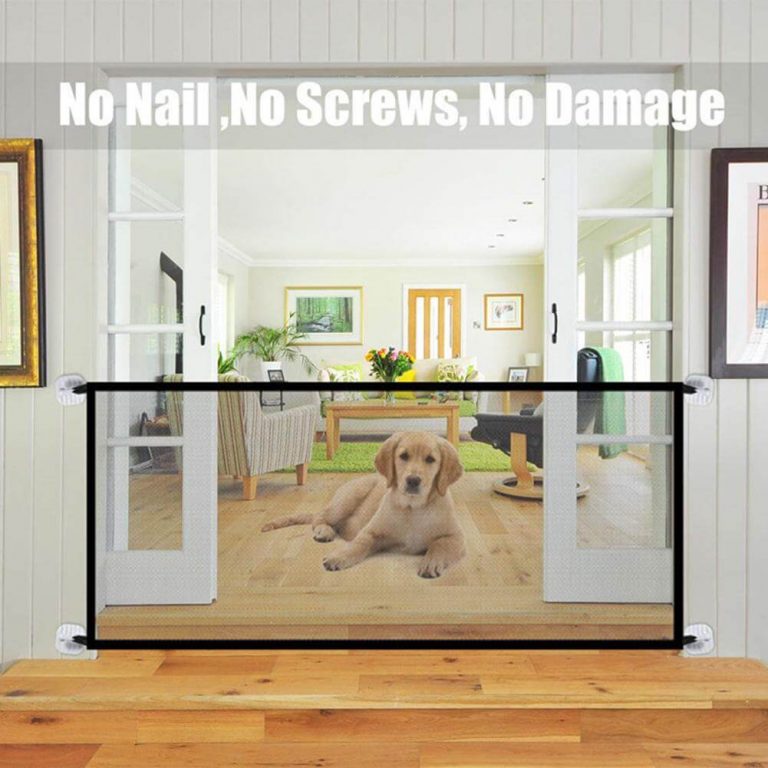 Pet-Barrier-Fences-Portable-Folding-Breathable-Mesh-Dog-Gate-Pet-Separation-Guard-Isolated-Fence-Dogs-On-Petsasa-Petstore-Kenya