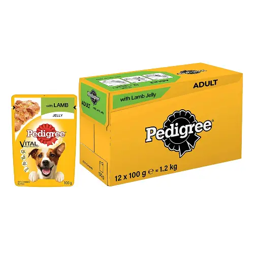 Buy Pedigree Pouch Lamb in Jelly Wet Dog Food in Kenya at Petsasa Petstore