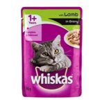 Buy Whiskas Adult (+1 Year) Wet Cat Food, Lamb in Gravy in Kenya on Petsasa