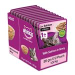 Buy Whiskas Adult (+1 Year) Wet Cat Food, Salmon in Gravy in Kenya