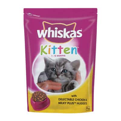 Buy Whiskas Kitten with Delectable Chicken & Milky Plus Kitten Food in Kenya on Petsasa