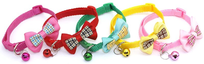 The Best Bowknot Candy Adjustable Cat Collar in Kenya On Petsasa