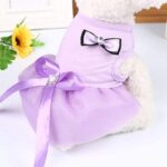 Beautiful Dog Dress Crystal Bowknot Princess Dog & Cat Dress in Kenya