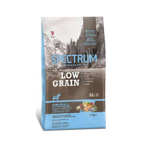 Pet Store Kenya Spectrum Low Grain Mini & Small Breed Dog Food, Salmon, Anchovy & Blueberry