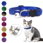 Petsasa Glitter Breakaway Cat Collar with Bell, Adjustable nAIROBI kENYA