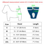 Small and Large Dog Diapers Physiological Pants Washable Female Dog Shorts Soft Girl Dogs Pants Pets Underwear Sanitary Panties Nairobi Kenya