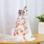 Beautiful Funky Small Dog & Cat Recovery Suit Clothe Pet Recovery Cone