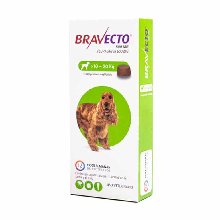 Bravecto for Medium Dogs 10 to 20Kg, Soft Chew Tablets Flea & Tick Treatment in Nairobi at Petsasa Kenya