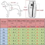 Fitting Size Petsasa Padded Outdoor Dog Jacket, Medium & Large Dogs Waterproof Coat in Kenya