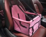 Pink Pet Car Booster Seat Travel Carrier Cage, Oxford Breathable Folding Soft Washable Travel Bags for Dogs Cats or Other Small Pet Nairobi Kenya