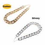 Dog Accessories Silvery & Gold Link Chain Necklace for Dogs Petsasa Petstore