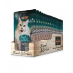 LEONARDO® Fish + Shrimps Pouch Wet Cat Food Petsasa Online Pet Shop Kenya