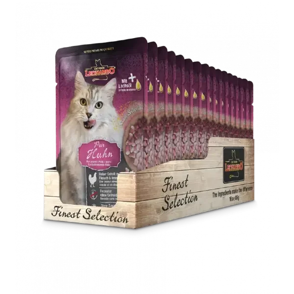 LEONARDO® Pure Chicken Pouch Wet Cat Food Petsasa Pet Store Kenya