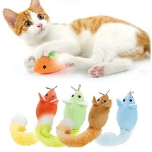 Buy the best cat toys Long Tail Mouse Plush Cat Toy with Catnip at Petsasa petstore kenya