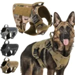 Tactical MOLLE Dog Harness, Military Training Dog Harness, For Medium & Large Dogs Petsasa Kenya