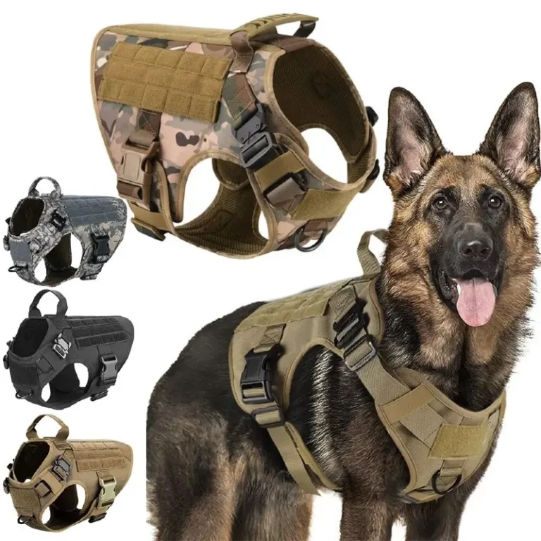 Tactical MOLLE Dog Harness, Military Training Dog Harness, For Medium & Large Dogs Petsasa Kenya
