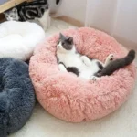 Buy Winter Nest Long Plush Warm Cat Bed in Nairobi at Petsasa Petstore Kenya