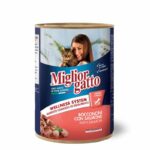 Migliorgatto Chunks Canned Cat Food with Salmon at Pet store Kenya