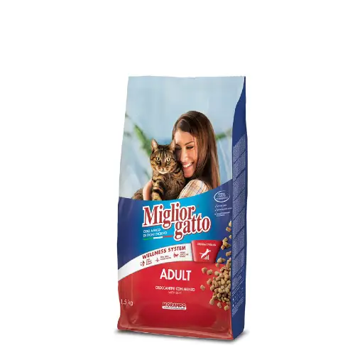 Buy Migliorgatto Croquettes Beef & Liver Cat Food in Kenya at Petsasa