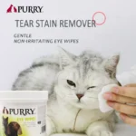 Soft and tHick Purry Gentle Tear Stain and Eye Wipes for Dogs & Cats at Petsasa pet house kenya