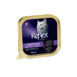 Reflex Plus Alu-Tray Adult Cat Food with Beef & gAME