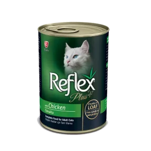 Buy Reflex Plus Cat Can Food with Chicken Chunks in Loaf