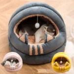 Buy Remeow Snoozer Velvet Hooded Cat Bed at Petsasa Petstore Nairobi