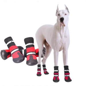 Anti-Slip Extended Cuff Length Dog Boots, for Larger Dogs in Kenya