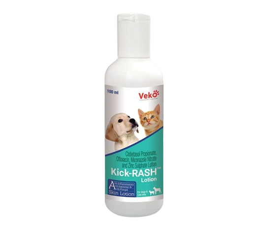 Veko Kick-RASH Medicated Lotion for Cats & Dogs in Nairobi Kenya