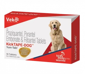 Veko Kick-TAPE Dog Dewormer Broad Spectrum, Meat Flavoured Petsasa Kenya