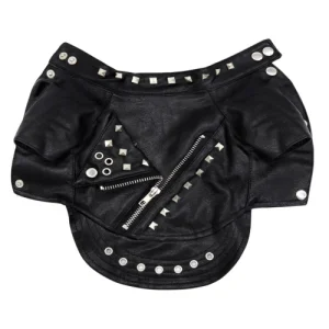 Best Punk Leather Cat Jacket for Cats with an Attitude