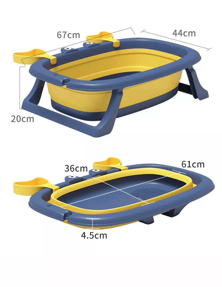 Elevated Foldable Pet Bathtub for small to medium Dogs