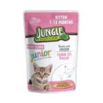 Buy Jungle Kitten Pouch Chicken in Gravy Wet Cat Food