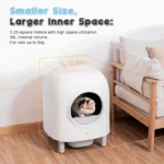 The right size Petree Automatic Self Cleaning 2.0 Cat Litter Box