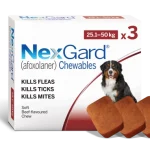 Buy NexGard Chewables for Large Dogs (25-50 kg) Flea & Tick Treatment in Kenya