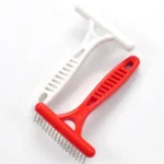 Strong Double Row Undercoat Rake Dog Grooming Comb Petstore Kenya