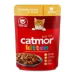 Catmor Pouch Kitten Chicken Chunks in Gravy Kitten Food